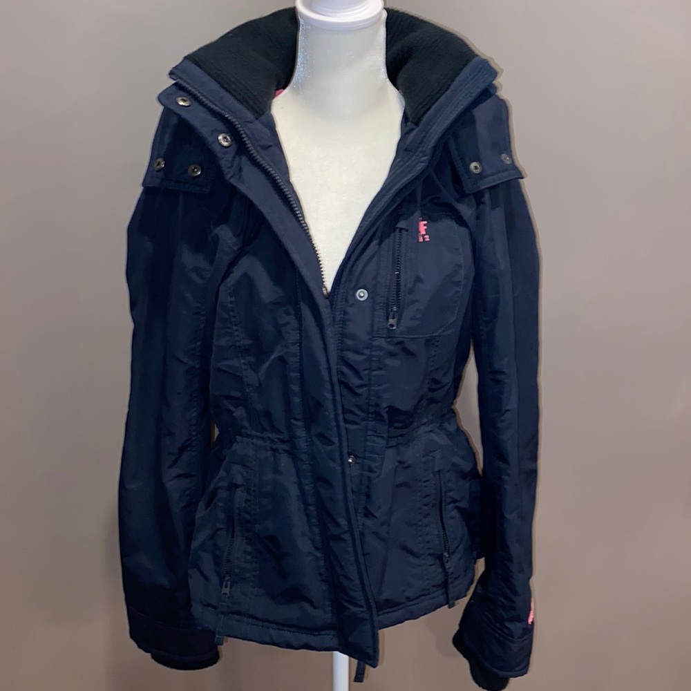 A&F Navy Winter Jacket
